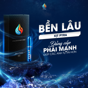 PYRA Deodorant Spray -  Đẳng cấp phái mạnh dung tích 5ml (Sao chép)